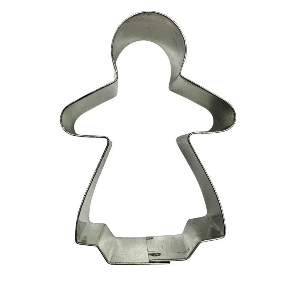 Silver Metal Cookie Cutters (Set of 5)